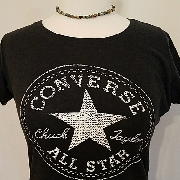 Black & White Converse All Star Graphic Tee - Picture 3 of 5